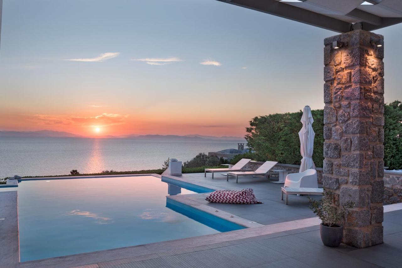 Villa Soligia Blue Pefkali Bagian luar foto