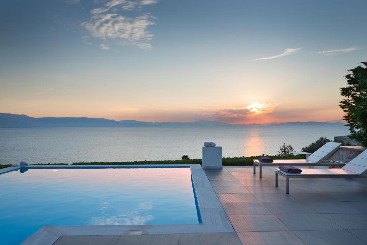 Villa Soligia Blue Pefkali Bagian luar foto