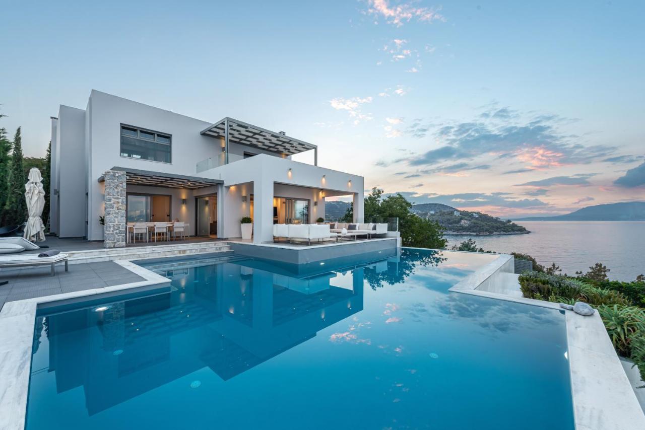 Villa Soligia Blue Pefkali Bagian luar foto