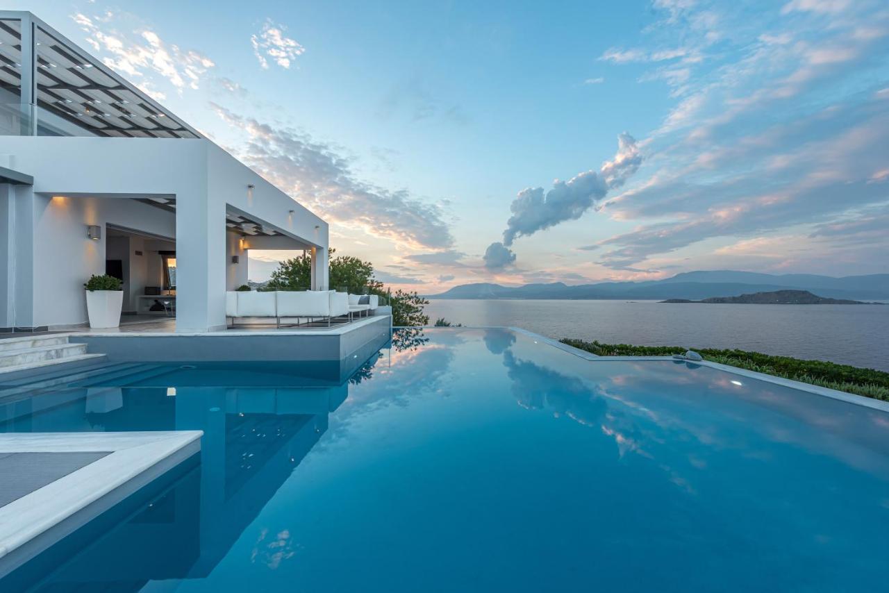 Villa Soligia Blue Pefkali Bagian luar foto