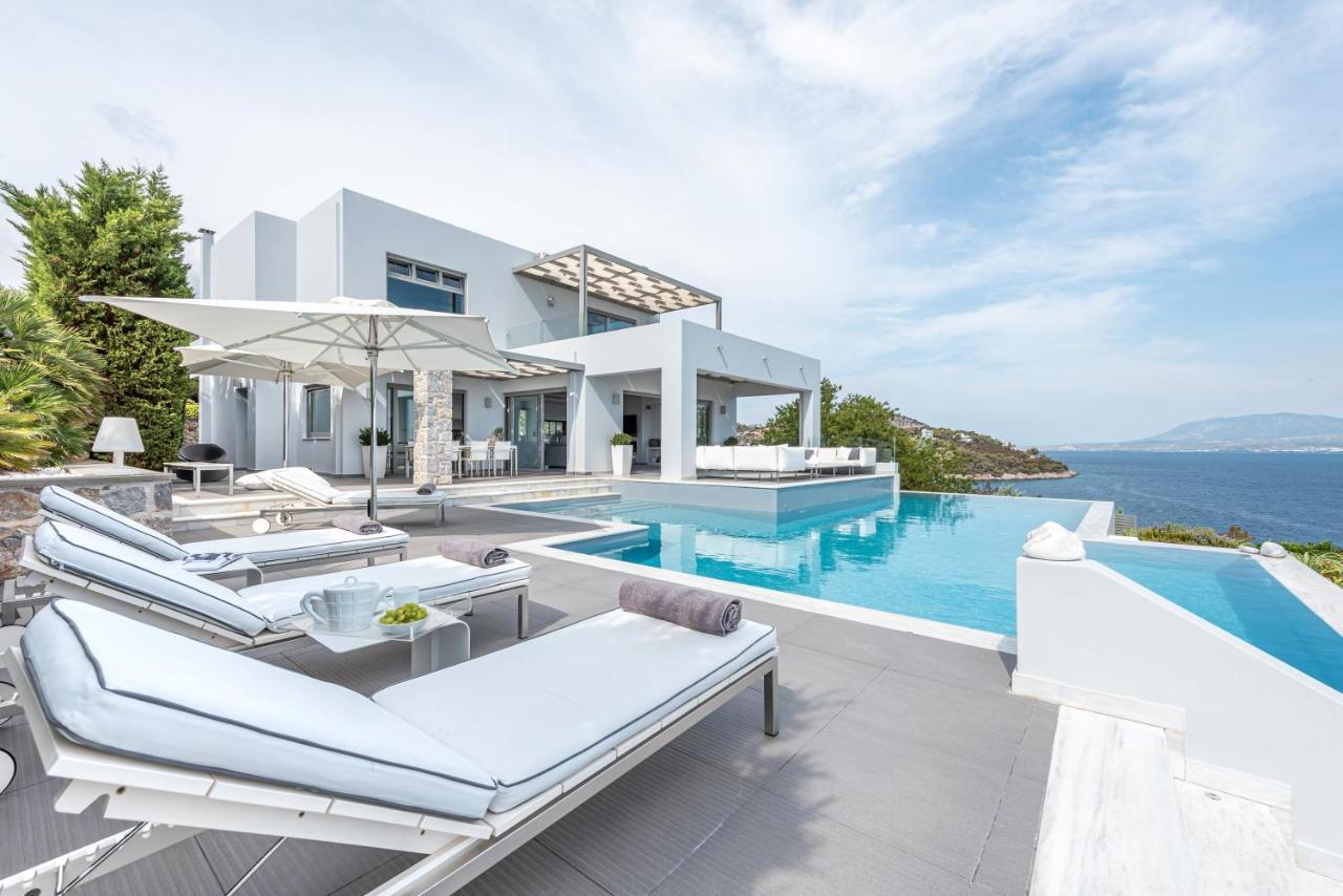 Villa Soligia Blue Pefkali Bagian luar foto
