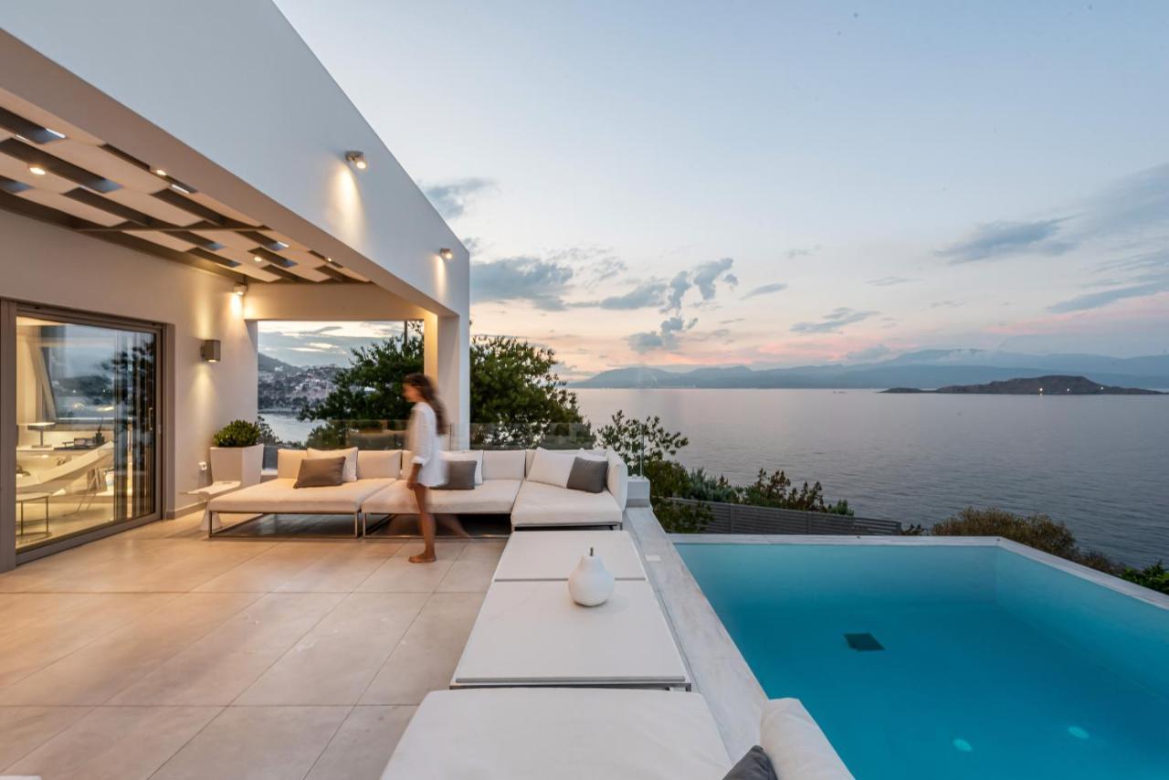 Villa Soligia Blue Pefkali Bagian luar foto