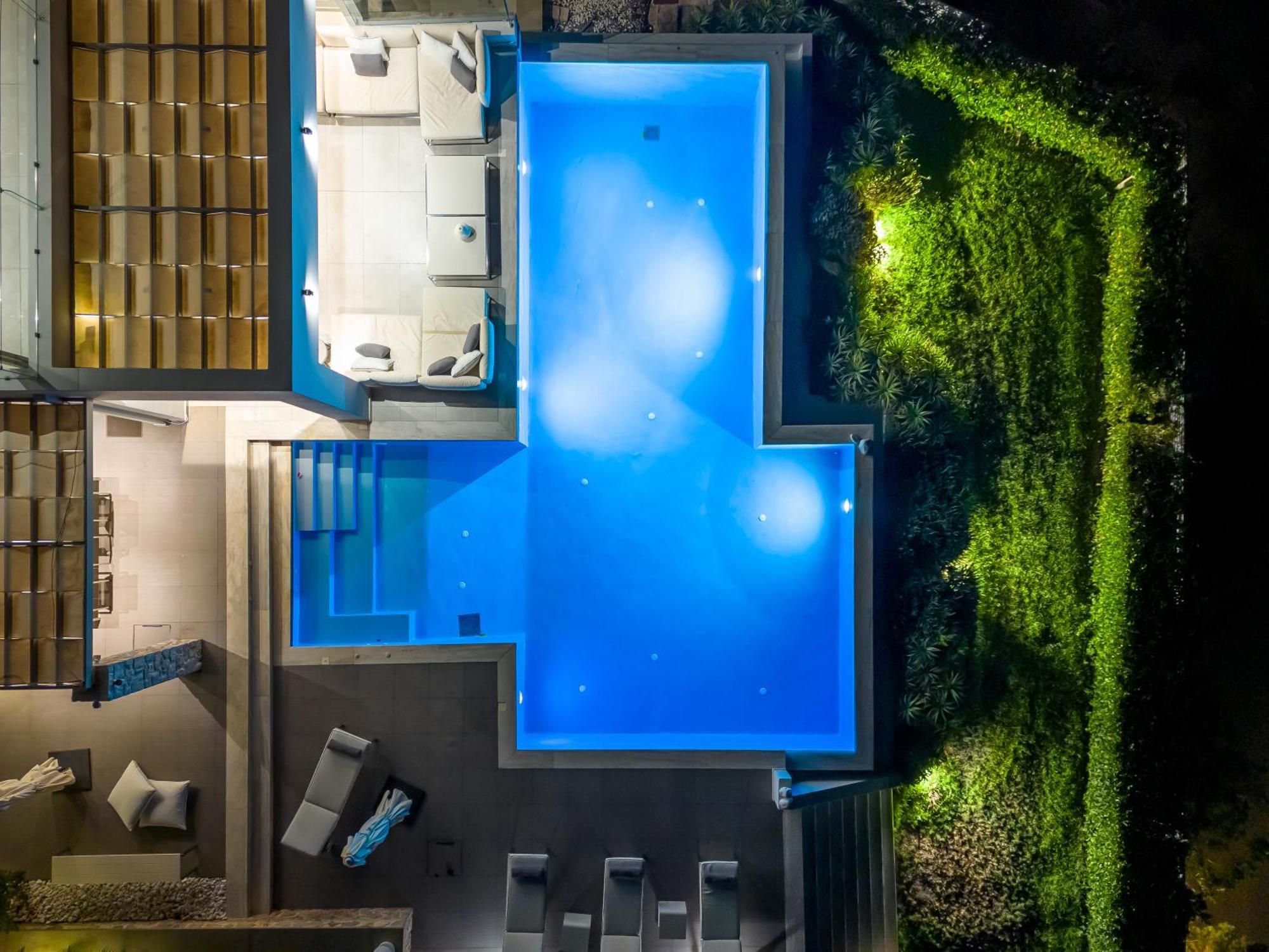 Villa Soligia Blue Pefkali Bagian luar foto