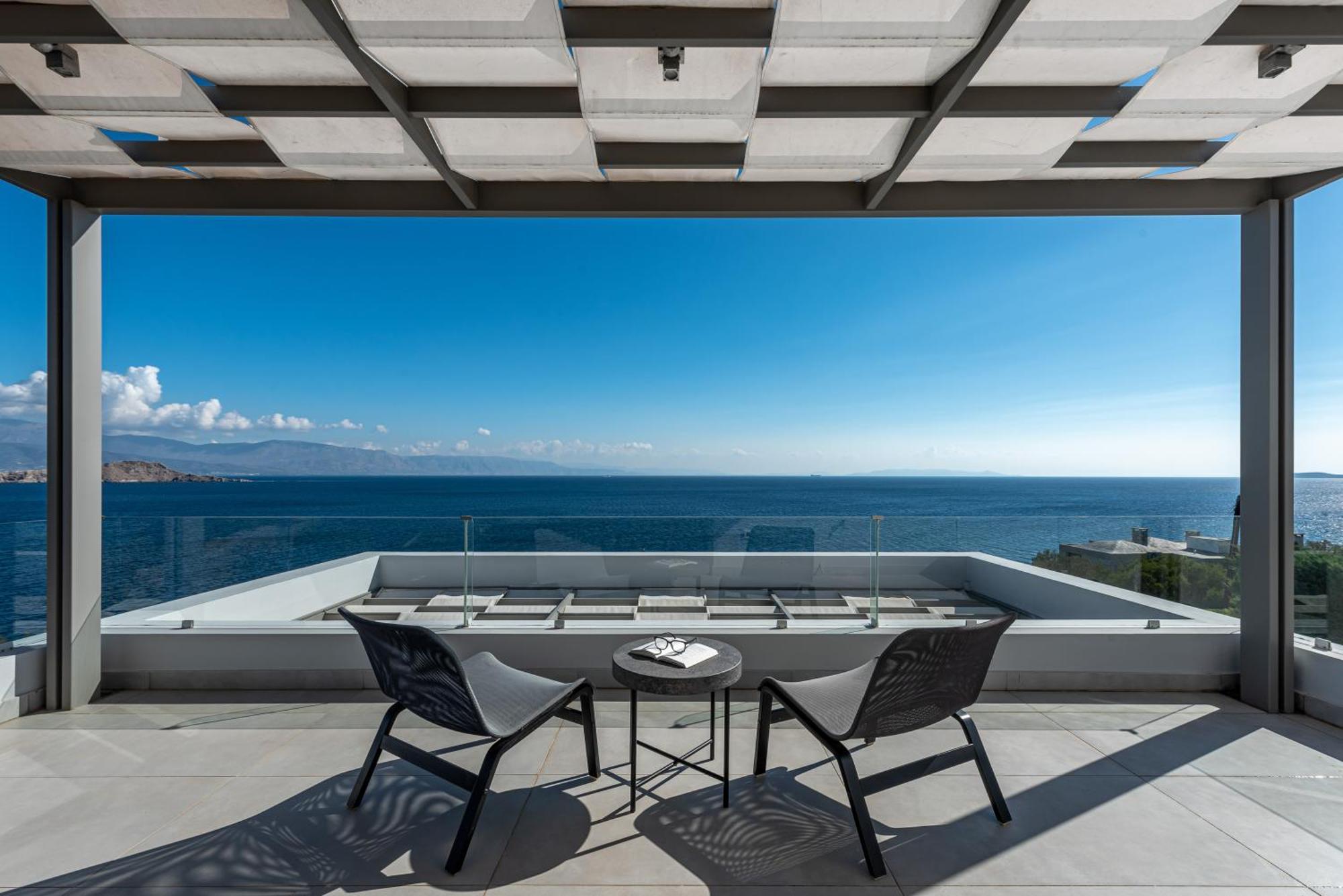 Villa Soligia Blue Pefkali Bagian luar foto