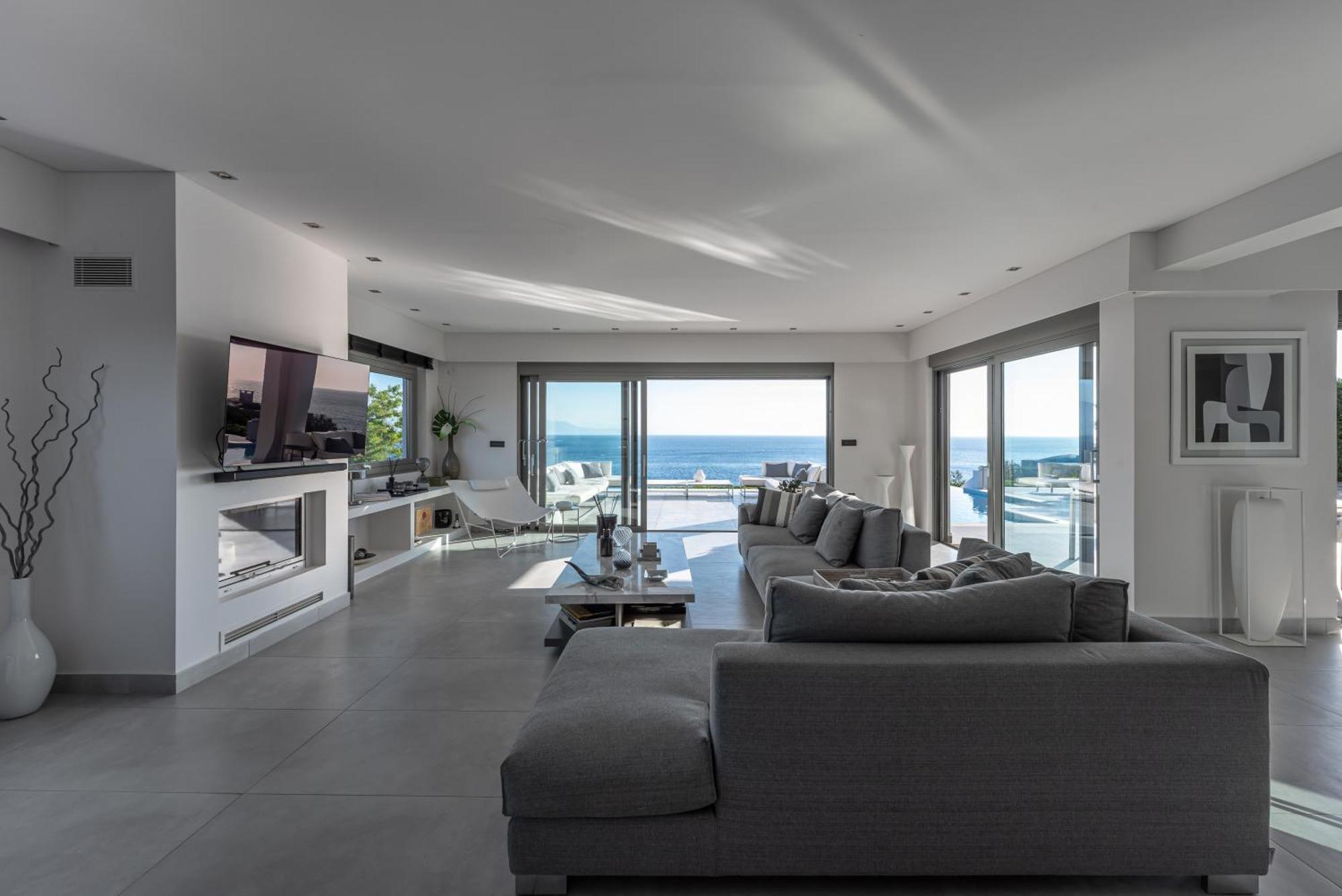 Villa Soligia Blue Pefkali Bagian luar foto